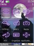 Download mobile theme Lonely Wolf