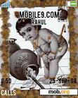 Download mobile theme LORD KRISHNA