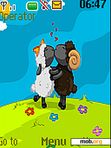 Download mobile theme cute sheeps