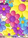 Download mobile theme Smile Flowers