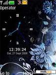 Download mobile theme Blue Lamour Clock