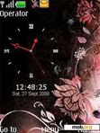 Download mobile theme Red Lamour Clock