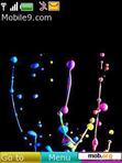 Download mobile theme rainbow drops