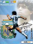 Download mobile theme Maradona