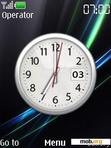 Скачать тему Vista Clock v.3