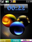 Download mobile theme coourful ball swf