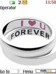 Download mobile theme Love U Forever