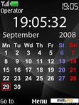 Скачать тему Clock Calendar