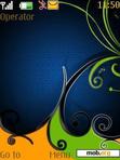 Download mobile theme Abstract Swirls