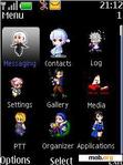 Download mobile theme animated tifa advent children