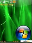 Download mobile theme Wallpaper_Vista_Green_01