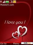 Download mobile theme i love you