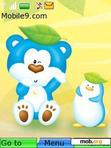 Download mobile theme blue bear