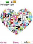 Download mobile theme ipod hearts