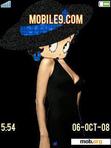 Скачать тему ANIM BETTY BOOP BLACK HAT