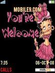 Скачать тему ANIM BETTY BOOP WELCOME