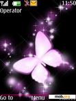 Download mobile theme Butterfly Glitter