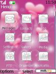 Download mobile theme Pink Hearts