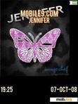 Download mobile theme Jennifer Butterfly 2