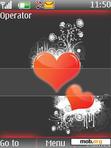 Download mobile theme Abstract love