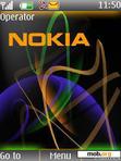 Download mobile theme Nokia colourful