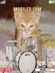 Скачать тему ANIM CAT DRUMMER