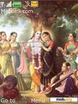 Download mobile theme shri radhe krishan