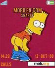Download mobile theme Bart Simpson