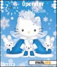 Download mobile theme Winter Kitty