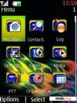 Download mobile theme Tribal Flames