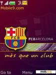 Download mobile theme fc barcelona