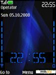 Download mobile theme Nokia Indicators Blue v.2