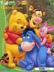 Download mobile theme Pooh_friends