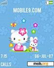 Скачать тему Flower Hello Kitty