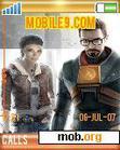 Download mobile theme Half Life