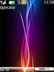 Download mobile theme Neon Lines