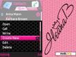 Download mobile theme Black&Pink