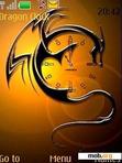 Download mobile theme Dragon Clock