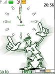 Скачать тему Fido Dido Clock