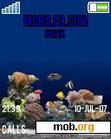 Download mobile theme Aquarium (Animated)