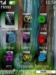 Download mobile theme Water Colours