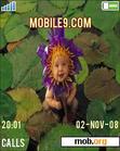 Download mobile theme baby_flowers