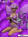 Download mobile theme purple babe