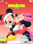 Download mobile theme mickey christmas