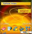 Download mobile theme Yellow lines