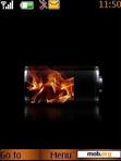 Download mobile theme Swf Battery Fire