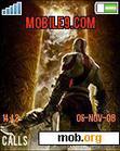 Download mobile theme God Of War