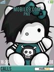 Download mobile theme Emo Kitty