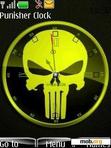 Download mobile theme Punisher Clock