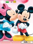 Скачать тему Minni Love mickey